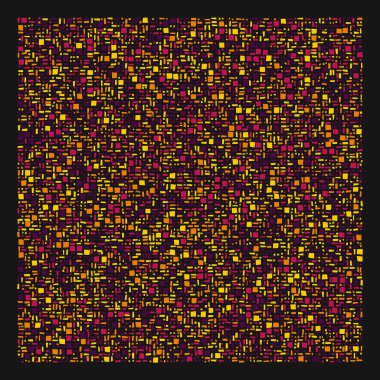 Ofset Quad üretken sanat arkaplan çizimi