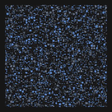 Soyut renk geometrik şekiller deseni, üretken hesaplama sanatı çizimi, renk kareleri ve dikdörtgenler 