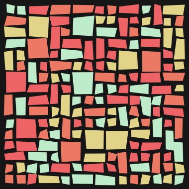 Dörtgen arkaplan vektör sanat çizimi