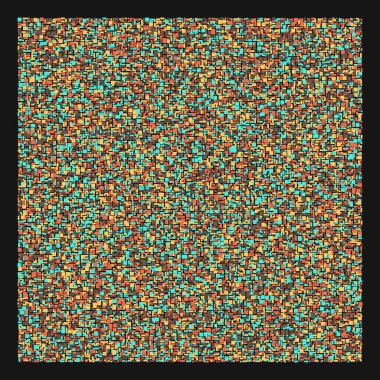 Ofset Quad üretken sanat arkaplan çizimi