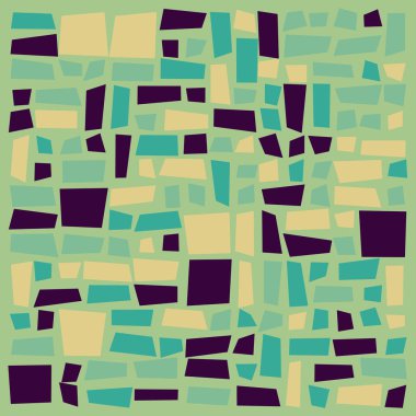 Ofset Quad üretken sanat arkaplan çizimi