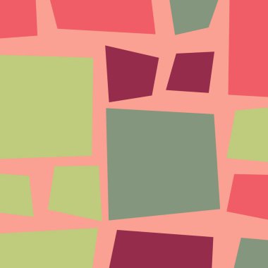 Ofset Quad üretken sanat arkaplan çizimi