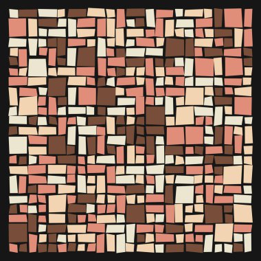 Ofset Quad üretken sanat arkaplan çizimi