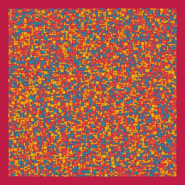 Ofset Quad üretken sanat arkaplan çizimi