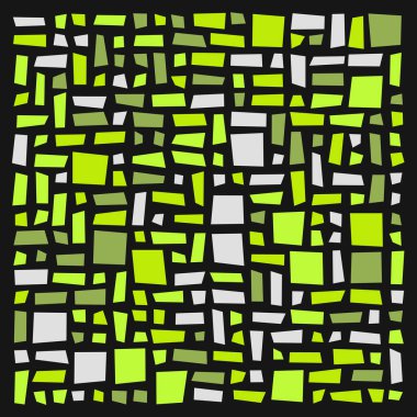 Ofset Quad üretken sanat arkaplan çizimi