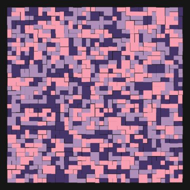 Ofset Quad üretken sanat arkaplan çizimi