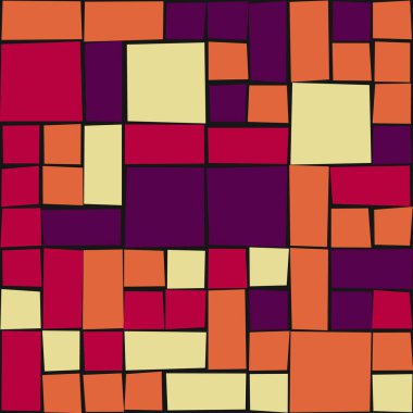 Ofset Quad üretken sanat arkaplan çizimi