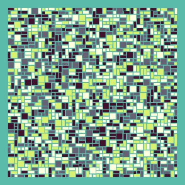 Ofset Quad üretken sanat arkaplan çizimi