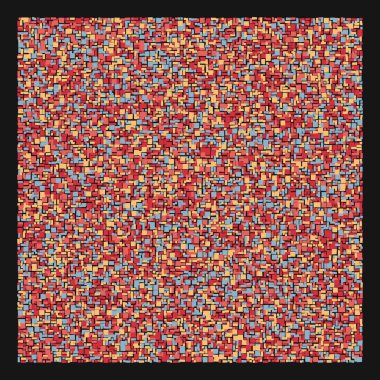 Ofset Quad üretken sanat arkaplan çizimi