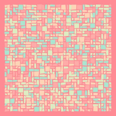 Ofset Quad üretken sanat arkaplan çizimi