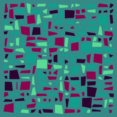 Ofset Quad üretken sanat arkaplan çizimi