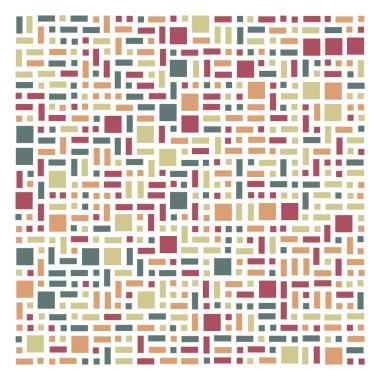 Ofset Quad üretken sanat arkaplan çizimi