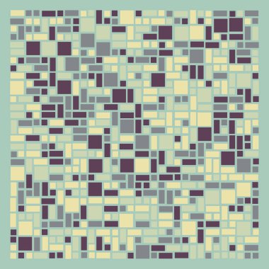 Ofset Quad üretken sanat arkaplan çizimi