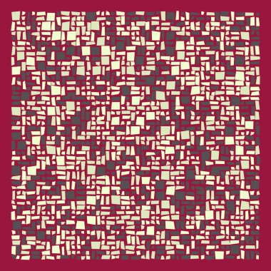 Ofset Quad üretken sanat arkaplan çizimi