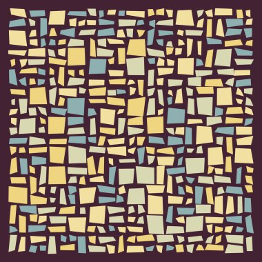 Ofset Quad üretken sanat arkaplan çizimi