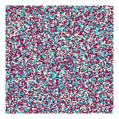 Ofset Quad üretken sanat arkaplan çizimi