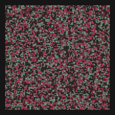 Ofset Quad üretken sanat arkaplan çizimi