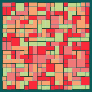 Dörtgen arkaplan vektör sanat çizimi