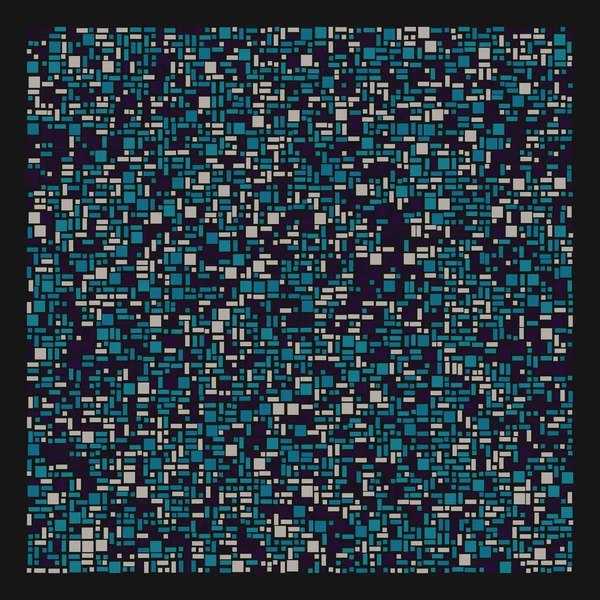 Soyut renk geometrik şekiller deseni, üretken hesaplama sanatı çizimi, renk kareleri ve dikdörtgenler 