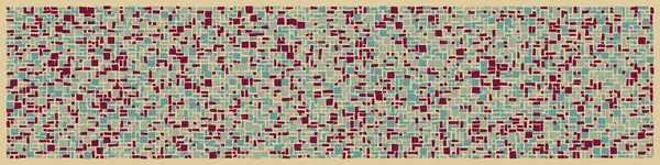 Abstraktní Geometrický Obrazec Vektorové Ilustrace Čtverce Obdélníky — Stockový vektor
