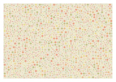 Soyut renk geometrik şekiller deseni, üretken hesaplama sanatı çizimi, renk kareleri ve dikdörtgenler 
