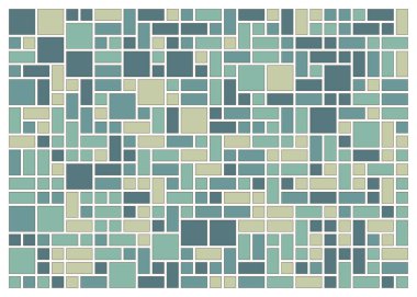 Dengeli dörtlü, üretken sanat çizimi