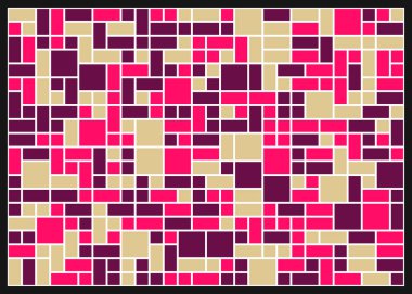 Dengeli dörtlü, üretken sanat çizimi