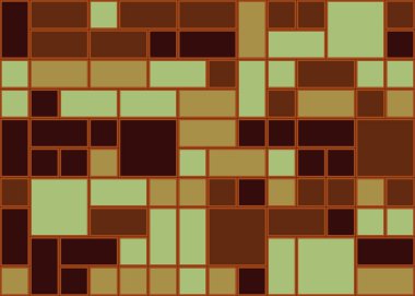 Ofset Quad üretken sanat arkaplan çizimi