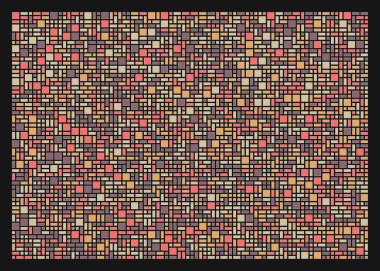 Dengeli dörtlü, üretken sanat çizimi