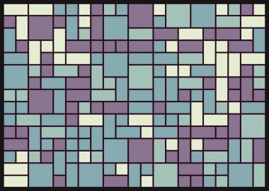 Ofset Quad üretken sanat arkaplan çizimi