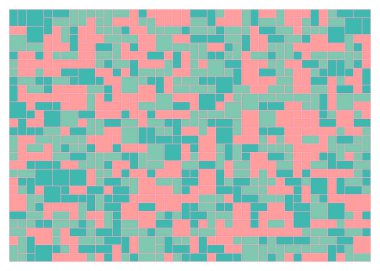 Üretken dikdörtgenlere sahip sanat vektörü arkaplanı 