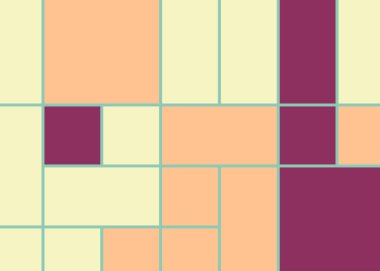 Ofset Quad üretken sanat arkaplan çizimi