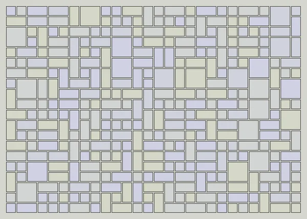 Patrón Figuras Geométricas Color Abstracto Ilustración Generativa Vectores Arte Computacional — Archivo Imágenes Vectoriales