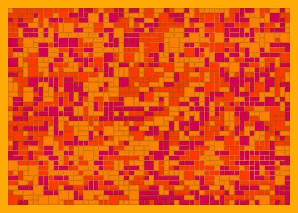 Patrón Figuras Geométricas Color Abstracto Ilustración Generativa Vectores Arte Computacional — Vector de stock