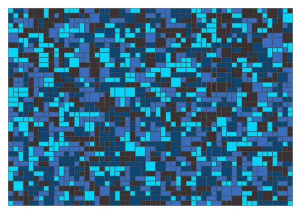 Soyut renk geometrik şekiller örüntüsü, üretici hesaplama sanatsal vektör çizimi, renk kareleri ve dikdörtgenler