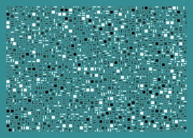 Soyut renk geometrik şekiller örüntüsü, üretici hesaplama sanatsal vektör çizimi, renk kareleri ve dikdörtgenler