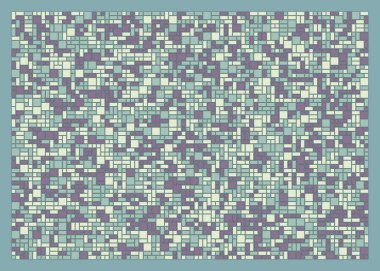 Soyut renk geometrik deseni, vektör illüstrasyonu, kareler ve dikdörtgenler  