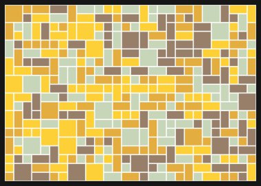 Soyut geometrik desen, vektör illüstrasyonu, kareler ve dikdörtgenler  