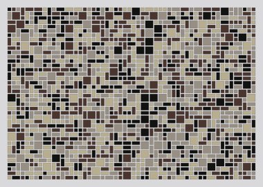 Dengeli dörtlü, üretken sanat çizimi