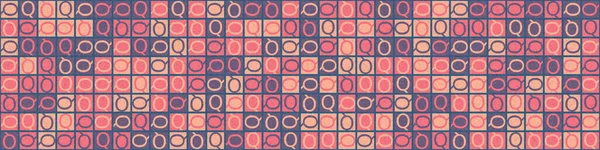 Geometrik şekilli kusursuz desen, vektör illüstrasyonu