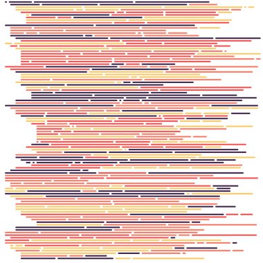 Ekran vektör illüstrasyonunda kod, düz çizgi çizgi kodlama çizgileri simülasyonu 