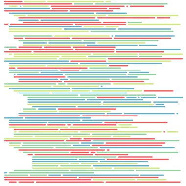 Ekran vektör illüstrasyonunda kod, düz çizgi çizgi kodlama çizgileri simülasyonu 