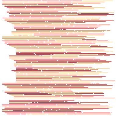 Ekran vektör illüstrasyonunda kod, düz çizgi çizgi kodlama çizgileri simülasyonu 