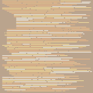 Ekran vektör illüstrasyonunda kod, düz çizgi çizgi kodlama çizgileri simülasyonu 
