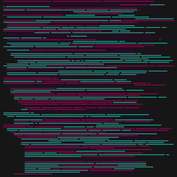 Codice Sull Illustrazione Vettoriale Dello Schermo Simulazione Delle Linee Codifica — Vettoriale Stock