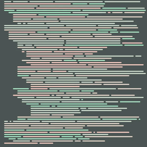 Αφηρημένος Κώδικας Html Στην Οθόνη Διανυσματική Απεικόνιση Επίπεδη Προσομοίωση Γραμμών — Διανυσματικό Αρχείο