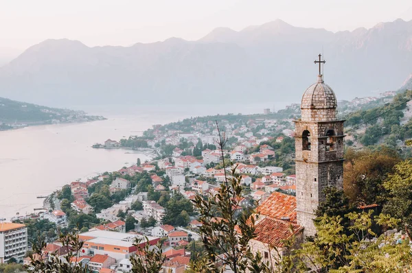 Kerk Van Onze Lieve Vrouw Van Remedie Kotor Stad Montenegro — Stockfoto