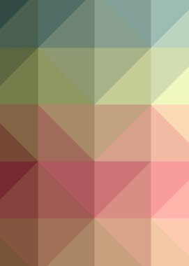 Soyut renk Düşük Poligonlar arkaplan, vektör illüstrasyonu 