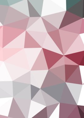 Soyut renk Düşük Poligonlar arkaplan, vektör illüstrasyonu 