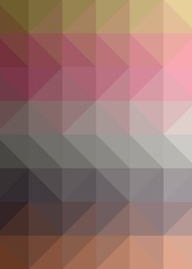 Soyut renkli arkaplan. Çokgen desen. Resim çizimi 